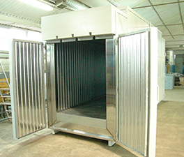 Камеры полимеризации порошковой краски